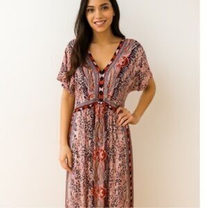 Hale Bob | Natalya Jersey Dress | Size M